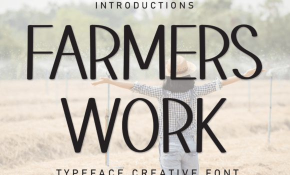 Farmers Work Font - Featured Image