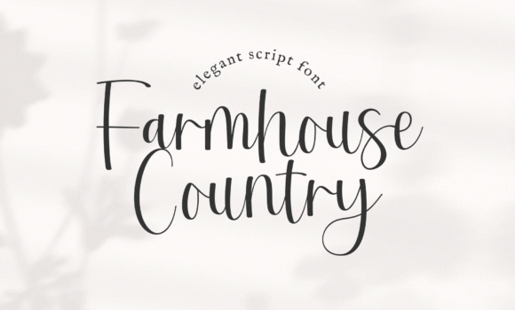 Farmhouse Country Font Fonts Free Download Farmhouse Country Font - Featured Image