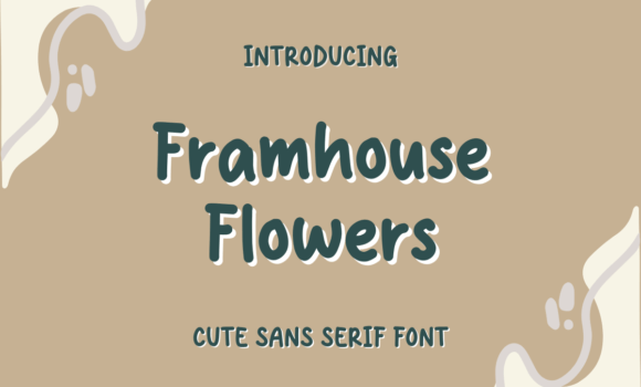 Farmhouse Flowers Font Fonts Free Download Farmhouse Flowers Font - Featured Image