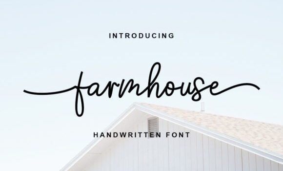 Farmhouse Font Font Fonts Free Download