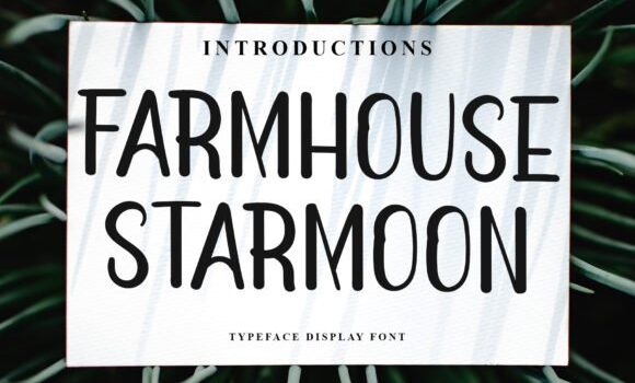 Farmhouse Starmoon Font Fonts Free Download Farmhouse Starmoon Font - Featured Image