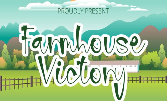 Farmhouse Victory Font - Featured Image