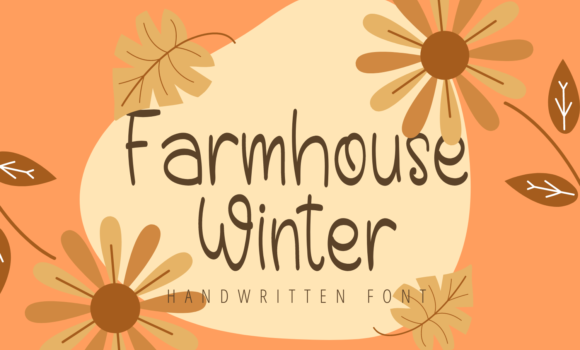 Farmhouse Winter Font - Featured Image
