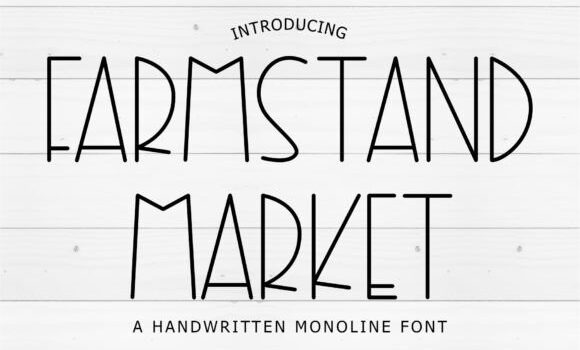 Farmstand Market Font Fonts Free Download Farmstand Market Font - Featured Image