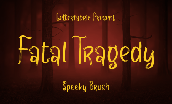 Fatal Tragedy Font - Featured Image