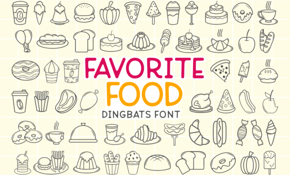 Favorite Food Font Fonts Free Download Favorite Food Font - Featured Image