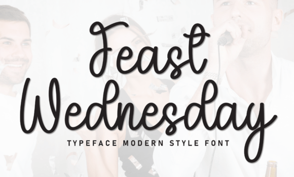 Feast Wednesday Font Fonts Free Download Feast Wednesday Font - Featured Image