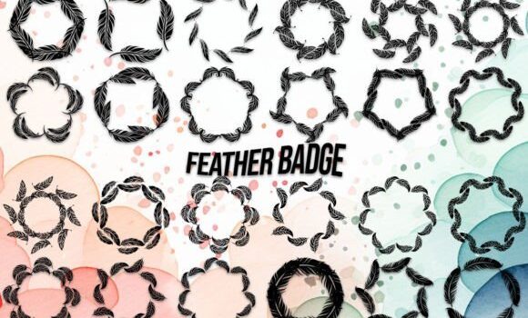 Feather Badge Font Fonts Free Download Feather Badge Font - Featured Image