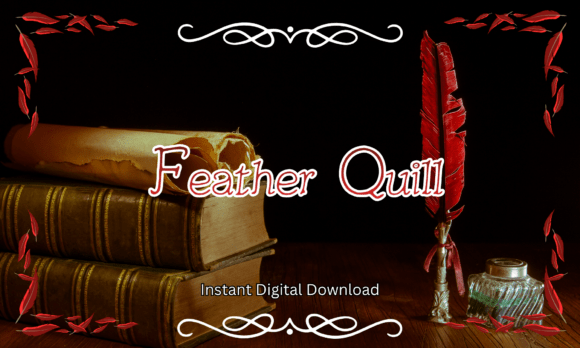 Feather Quill Font - Featured Image