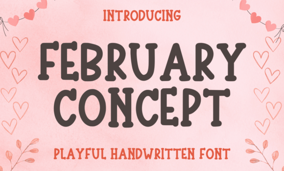 February Concept Font - Featured Image