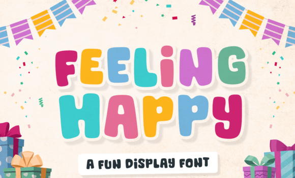 Feeling Happy Font - Featured Image