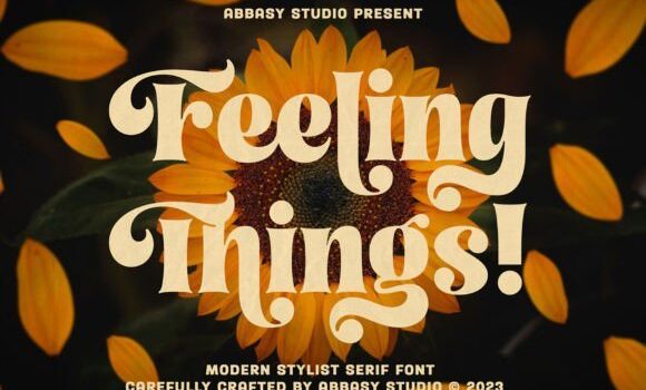 Feeling Things Font - Featured Image