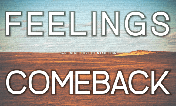 Feelings Comeback Font Fonts Free Download Feelings Comeback Font - Featured Image