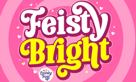 Feisty Bright Font - Featured Image