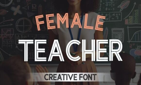 Female Teacher Font - Featured Image