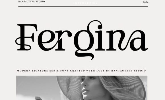 Fergina Font - Featured Image