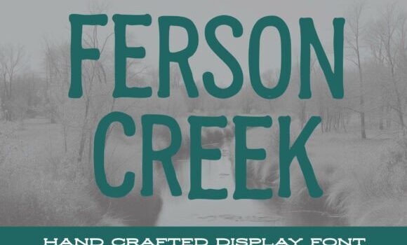 Ferson Creek Font - Featured Image