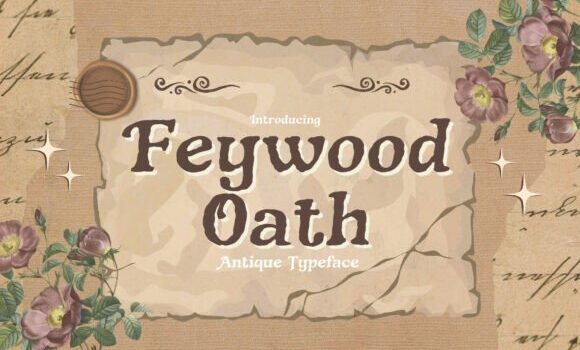 Feywood Oath Font - Featured Image