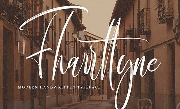 Fharrttyne Font - Featured Image
