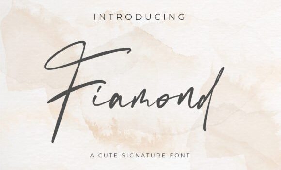Fiamond Font Fonts Free Download Fiamond Font - Featured Image