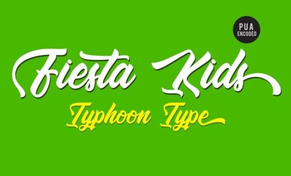 Fiesta Kids Font - Featured Image