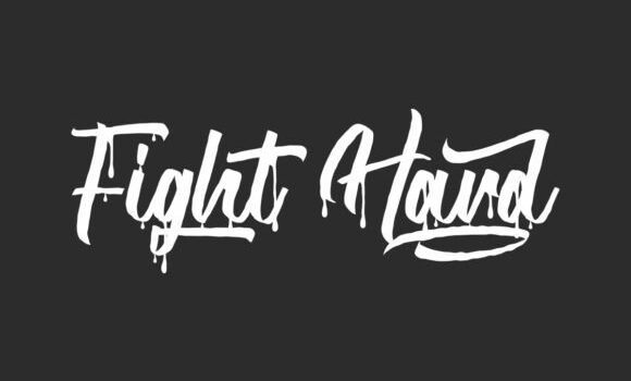 Fight Hard Font Fonts Free Download Fight Hard Font - Featured Image