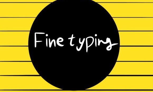 Fine Typing Font - Featured Image