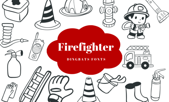 Firefighter Font - Featured Image