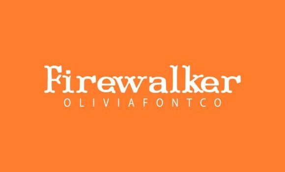 Firewalker Font Fonts Free Download Firewalker Font - Featured Image