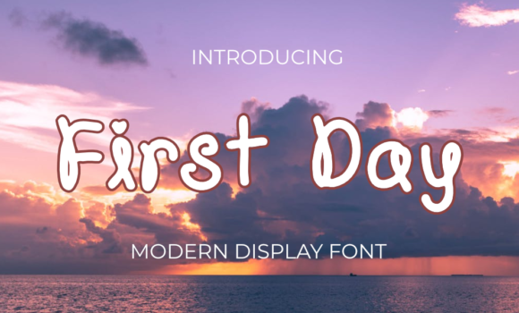 First Day Font - Featured Image
