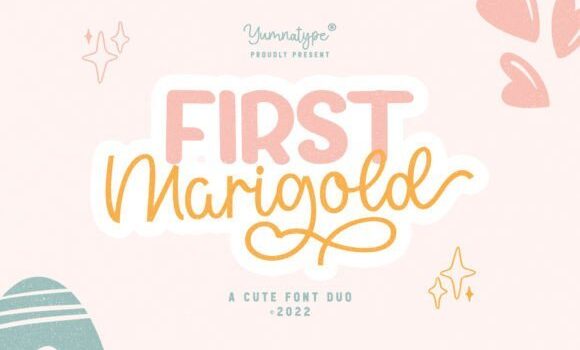 First Marigold Duo Font Fonts Free Download First Marigold Duo Font - Featured Image