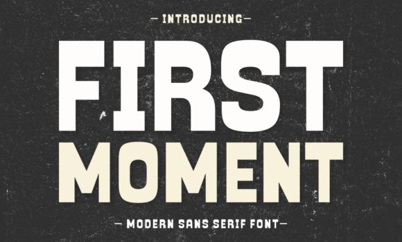 First Moment Font Fonts Free Download First Moment Font - Featured Image