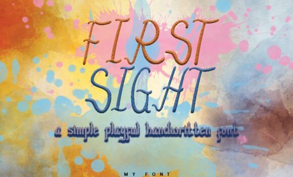 First Sight Font - Featured Image