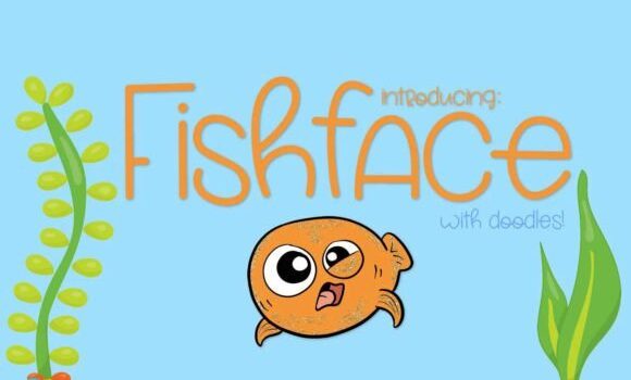 Fish Face Font Fonts Free Download Fish Face Font - Featured Image