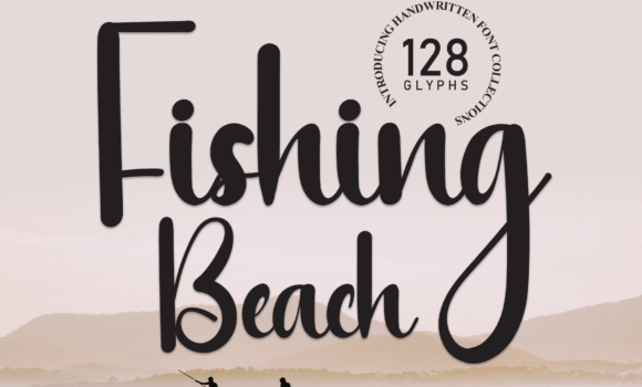 Fishing Beach Font - Featured Image
