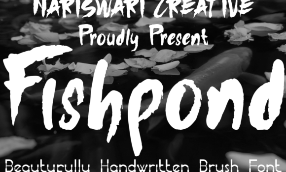 Fishpond Font - Featured Image
