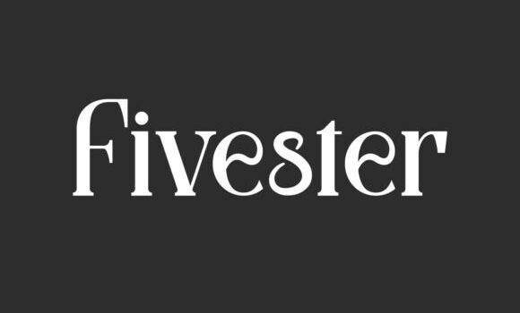 Fivester Font Fonts Free Download Fivester Font - Featured Image