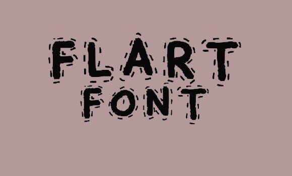 Flart Font - Featured Image