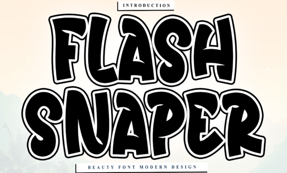 Flash Snaper Font Fonts Free Download Flash Snaper Font - Featured Image