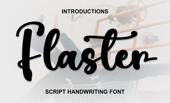 Flaster Font - Featured Image