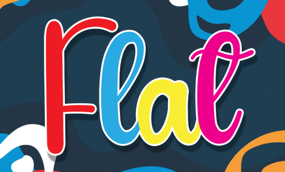 Flat Font - Featured Image