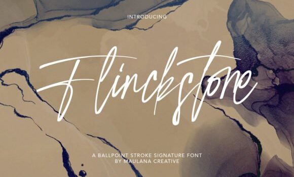 Flinckstone Font - Featured Image