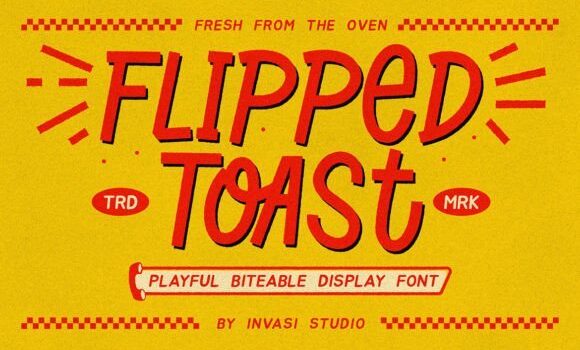 Flipped Toast Font Fonts Free Download Flipped Toast Font - Featured Image