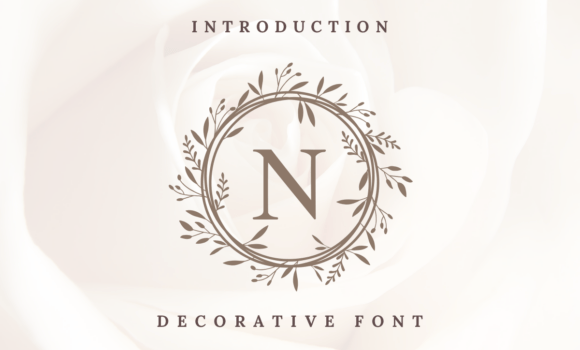 Flora Circle Monogram Font - Featured Image