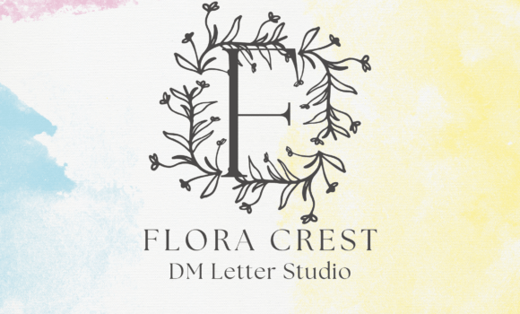 Flora Crest Monogram Font - Featured Image