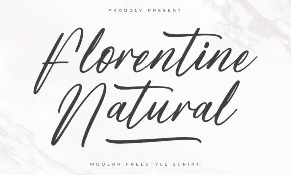 Florentine Natural Font - Featured Image
