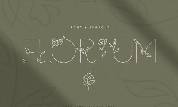 Florium Font - Featured Image