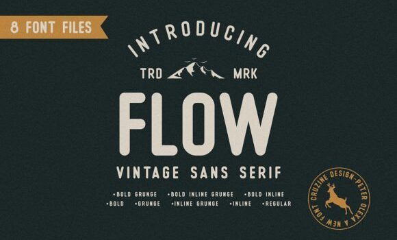 Flow Font - Featured Image