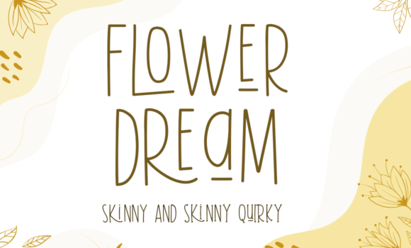 Flower Dream Font Fonts Free Download Flower Dream Font - Featured Image