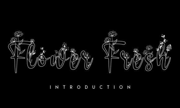 Flower Fresh Font Fonts Free Download Flower Fresh Font - Featured Image